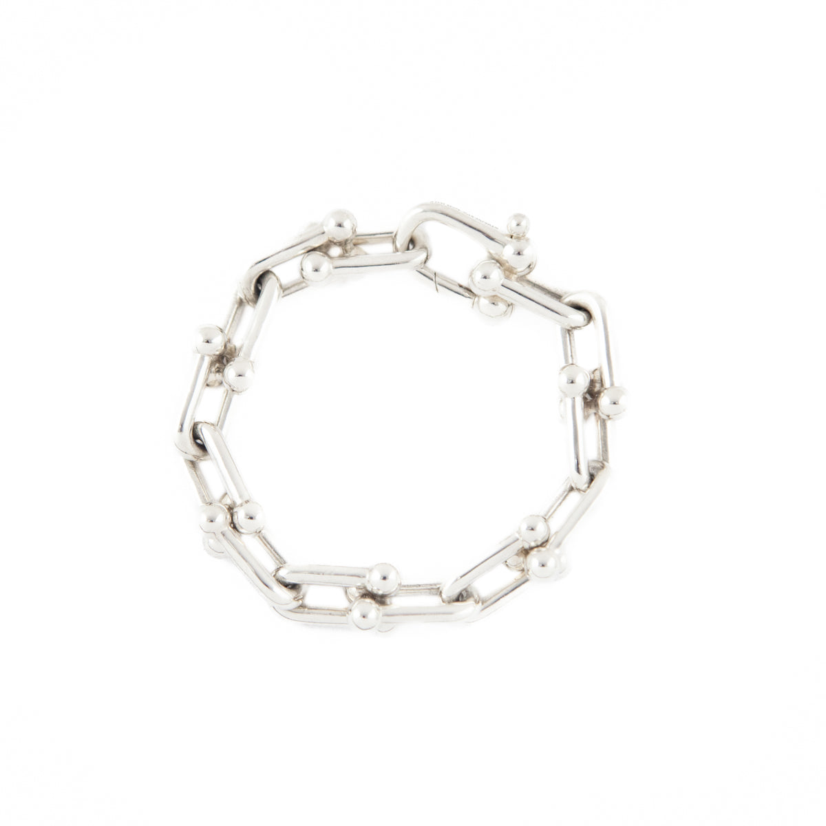 Tiffany & Co. Sterling Silver Large Hardwear Link Bracelet - Love that Bag etc - Preowned Authentic Designer Handbags & Preloved Fashions