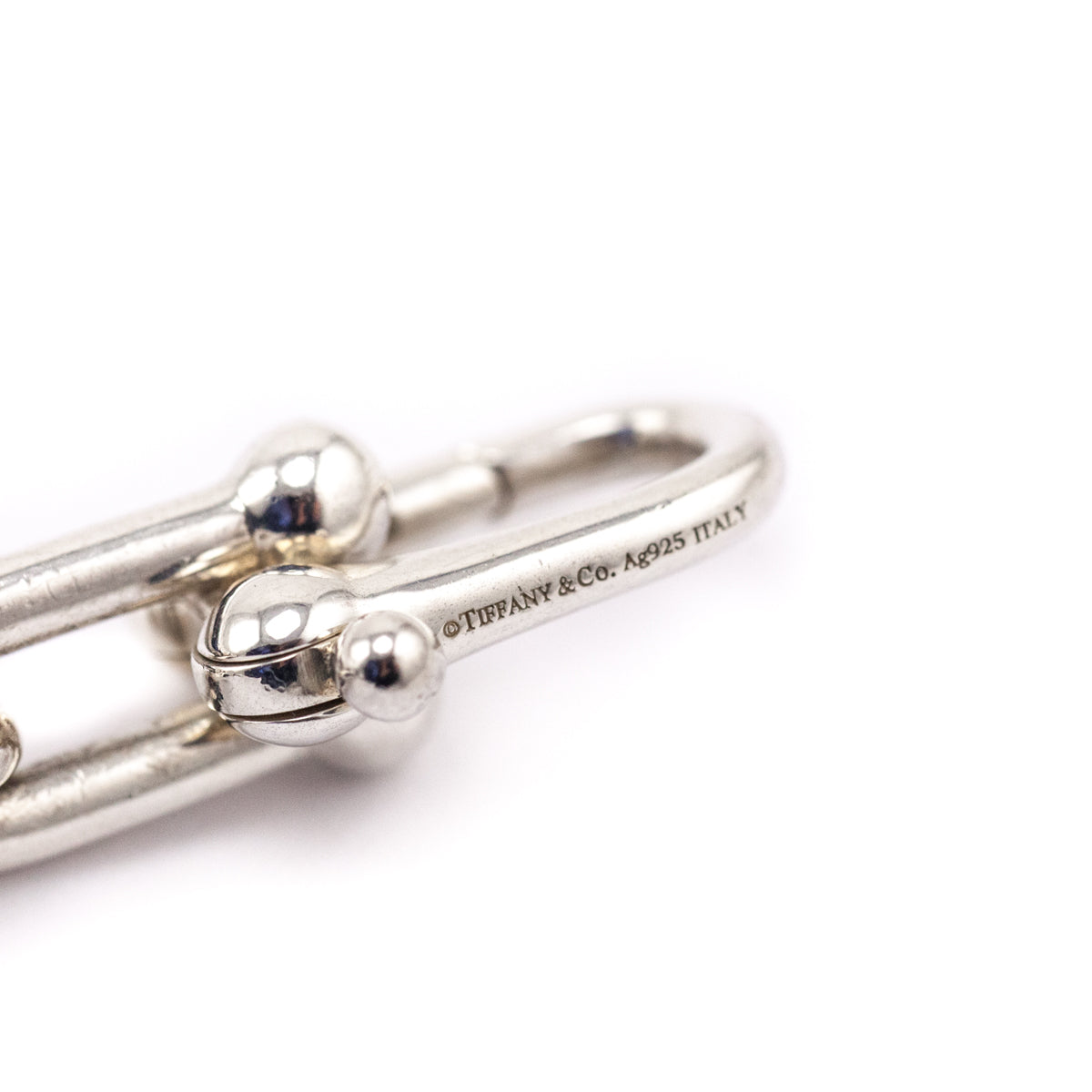 Tiffany & Co. Sterling Silver Large Hardwear Link Bracelet - Love that Bag etc - Preowned Authentic Designer Handbags & Preloved Fashions