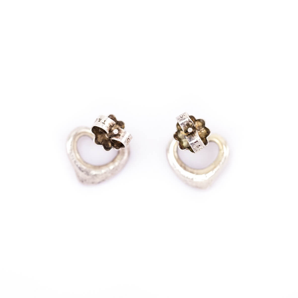 Tiffany & Co. Sterling Silver Open Heart Earrings - Love that Bag etc - Preowned Authentic Designer Handbags & Preloved Fashions