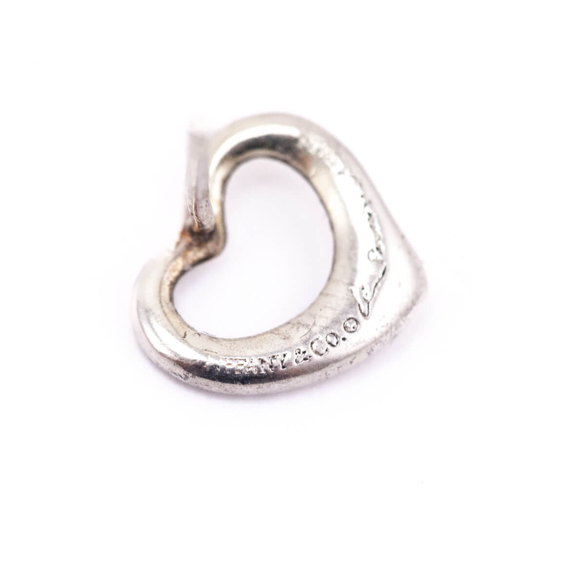 Tiffany & Co. Sterling Silver Open Heart Earrings - Love that Bag etc - Preowned Authentic Designer Handbags & Preloved Fashions