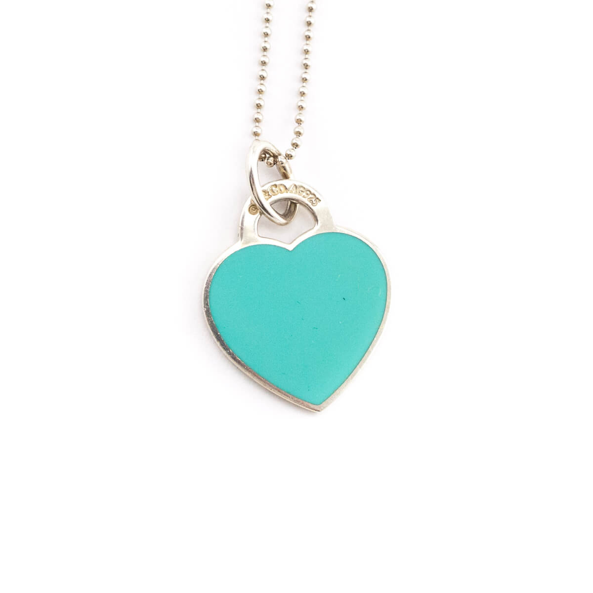 Tiffany & Co. Sterling Silver Return to Tiffany Blue Heart Tag Charm Necklace - Love that Bag etc - Preowned Authentic Designer Handbags & Preloved Fashions
