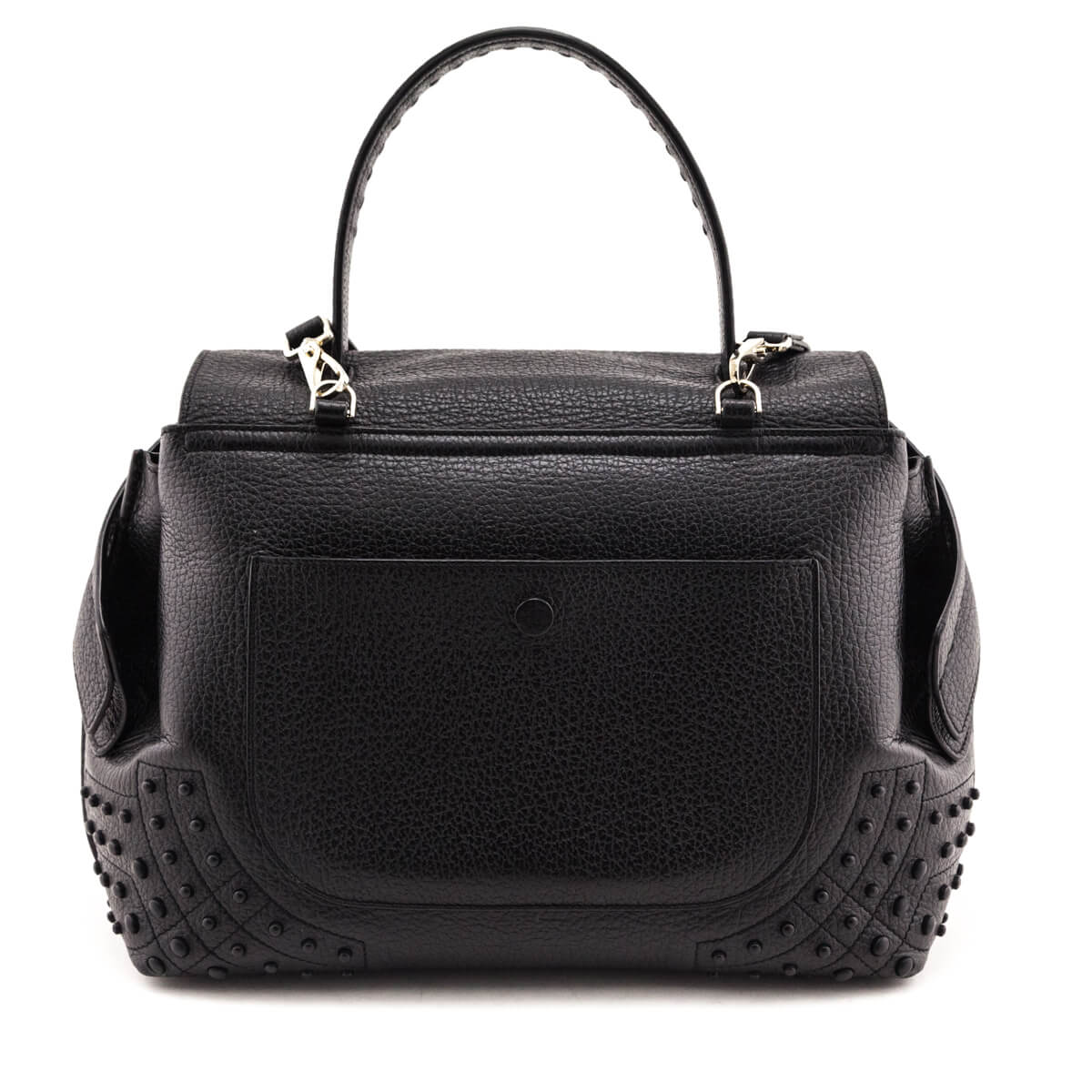 Tod's Black Gommini Wave Crossbody Bag - Love that Bag etc - Preowned Authentic Designer Handbags & Preloved Fashions