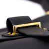 Tom Ford Black Calfskin Zipper Strap Shoulder Bag - Love that Bag etc - Preowned Authentic Designer Handbags & Preloved Fashions