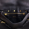 Tom Ford Black Calfskin Zipper Strap Shoulder Bag - Love that Bag etc - Preowned Authentic Designer Handbags & Preloved Fashions