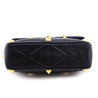 Valentino Black Nappa Large Roman Stud Shoulder Bag - Love that Bag etc - Preowned Authentic Designer Handbags & Preloved Fashions