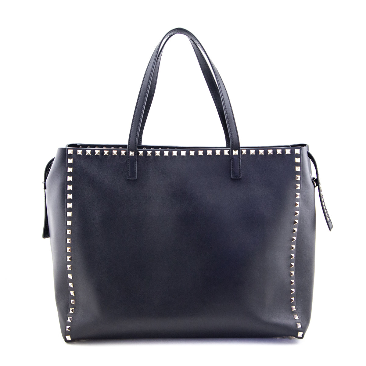 Valentino Black Rockstud Untitled Tote