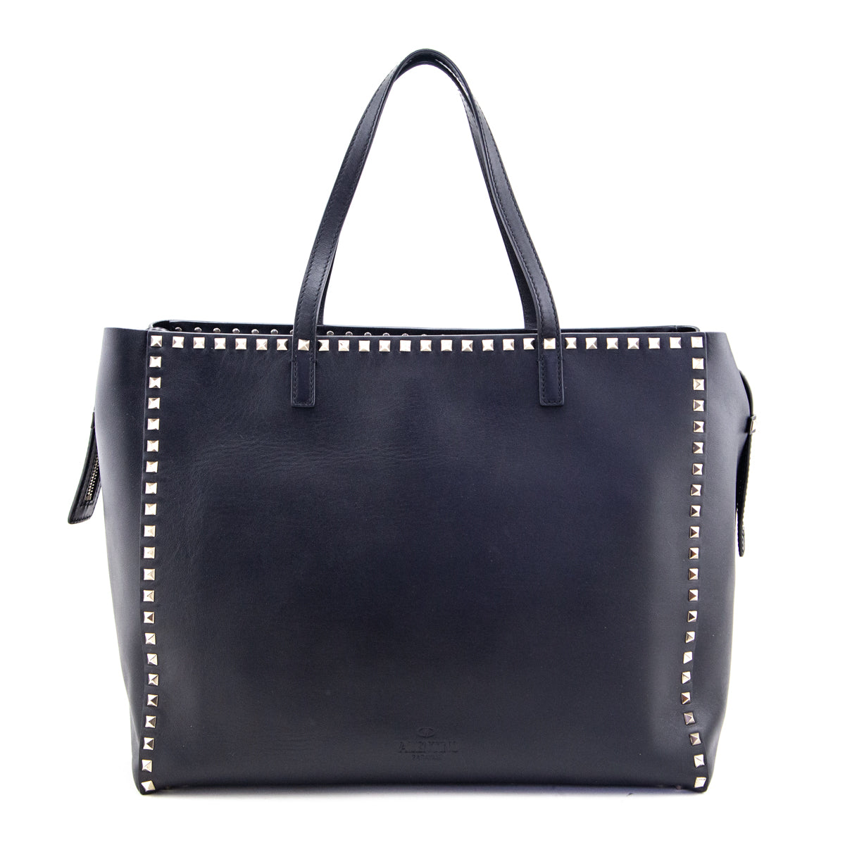 Valentino Black Rockstud Untitled Tote