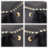 Valentino Black Vitello Medium Rockstud Tote - Love that Bag etc - Preowned Authentic Designer Handbags & Preloved Fashions