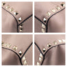 Valentino Nude Calfskin Rockstud Satchel - Love that Bag etc - Preowned Authentic Designer Handbags & Preloved Fashions