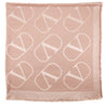 Valentino Pink Silk & Wool Jacquard VLogo Shawl - Love that Bag etc - Preowned Authentic Designer Handbags & Preloved Fashions