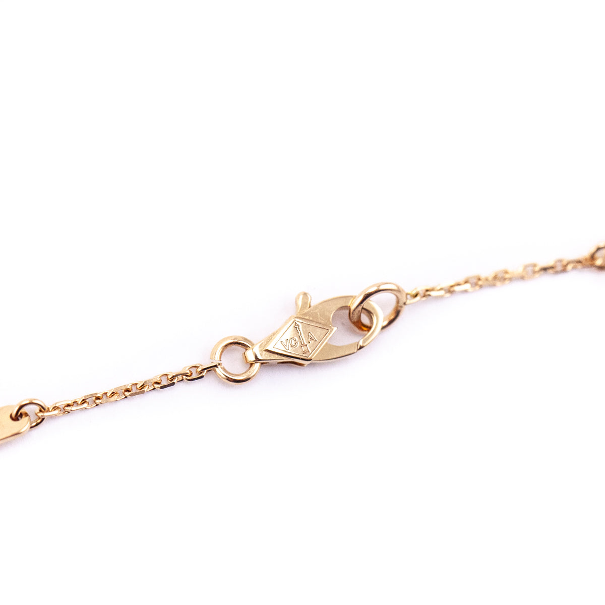 Van Cleef & Arpels 18K Gold Carnelian Sweet Alhambra Pendant Necklace - Love that Bag etc - Preowned Authentic Designer Handbags & Preloved Fashions
