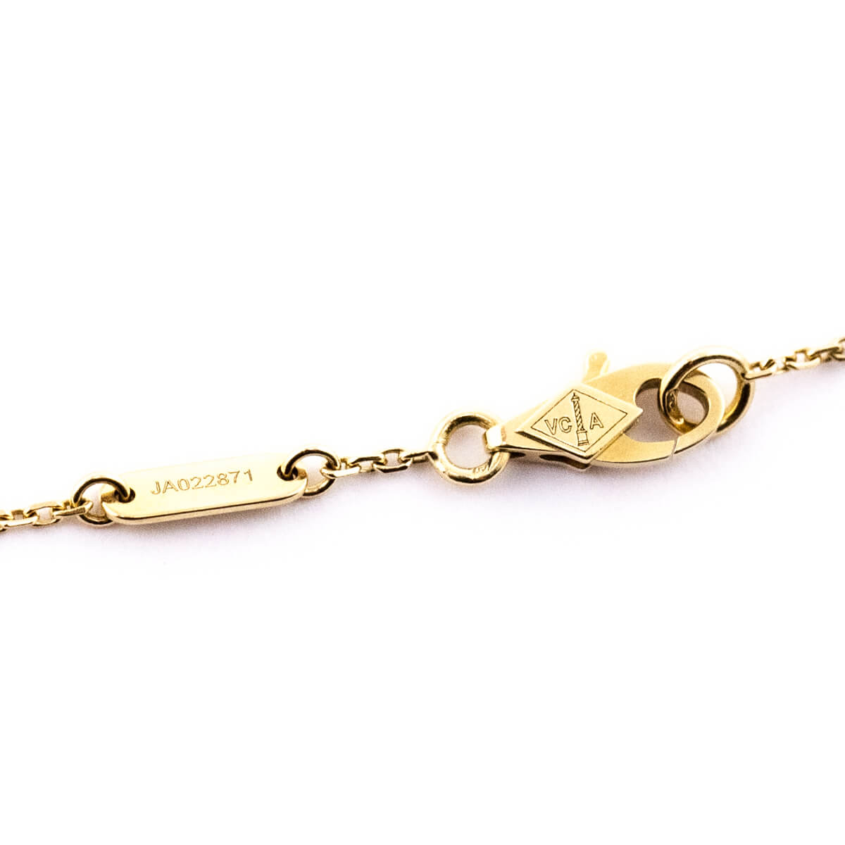 Van Cleef & Arpels Mother of Pearl & 18K Gold Sweet Alhambra Bracelet - Love that Bag etc - Preowned Authentic Designer Handbags & Preloved Fashions