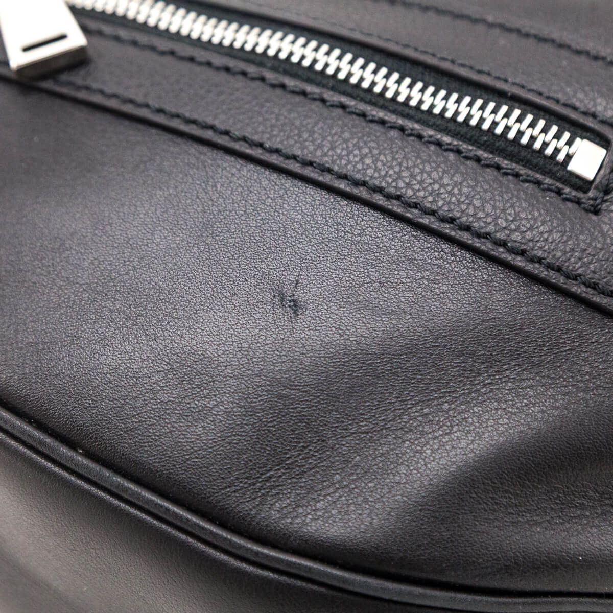 Versace Black Calfskin Repeat Zip Hobo Bag - Love that Bag etc - Preowned Authentic Designer Handbags & Preloved Fashions
