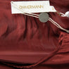 Zimmermann Rust Silk Espionage Tiered Flounce Dress Size M | US 8 - Love that Bag etc - Preowned Authentic Designer Handbags & Preloved Fashions