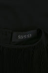 Gucci Black Silk Georgette Pleated Dress Size XS | IT 40 - Love that Bag etc - Preowned Authentic Designer Handbags & Preloved Fashions