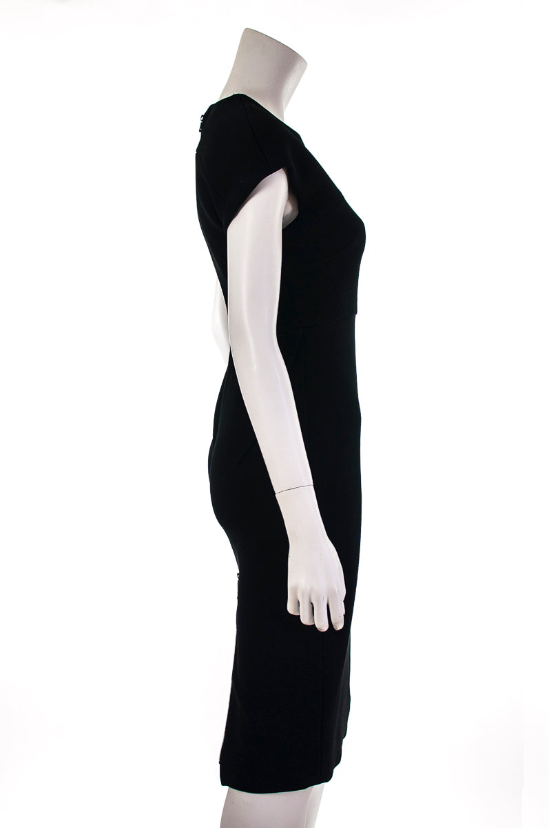Victoria Beckham Cap Sleeve Embellished Dress Size XS | UK 8 - Love that Bag etc - Preowned Authentic Designer Handbags & Preloved Fashions
