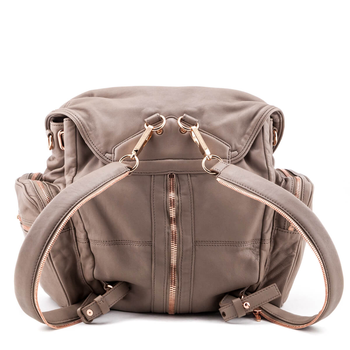 Alexander Wang Latte Lambskin Marti Backpack