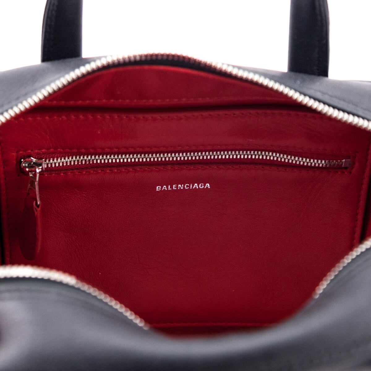 Balenciaga Black Calfskin XS Triangle Square Bag - Love that Bag etc - Preowned Authentic Designer Handbags & Preloved Fashions