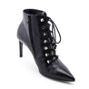 Balenciaga Black Leather Lace up Ankle Boots Size US 9 | EU 39 - Love that Bag etc - Preowned Authentic Designer Handbags & Preloved Fashions
