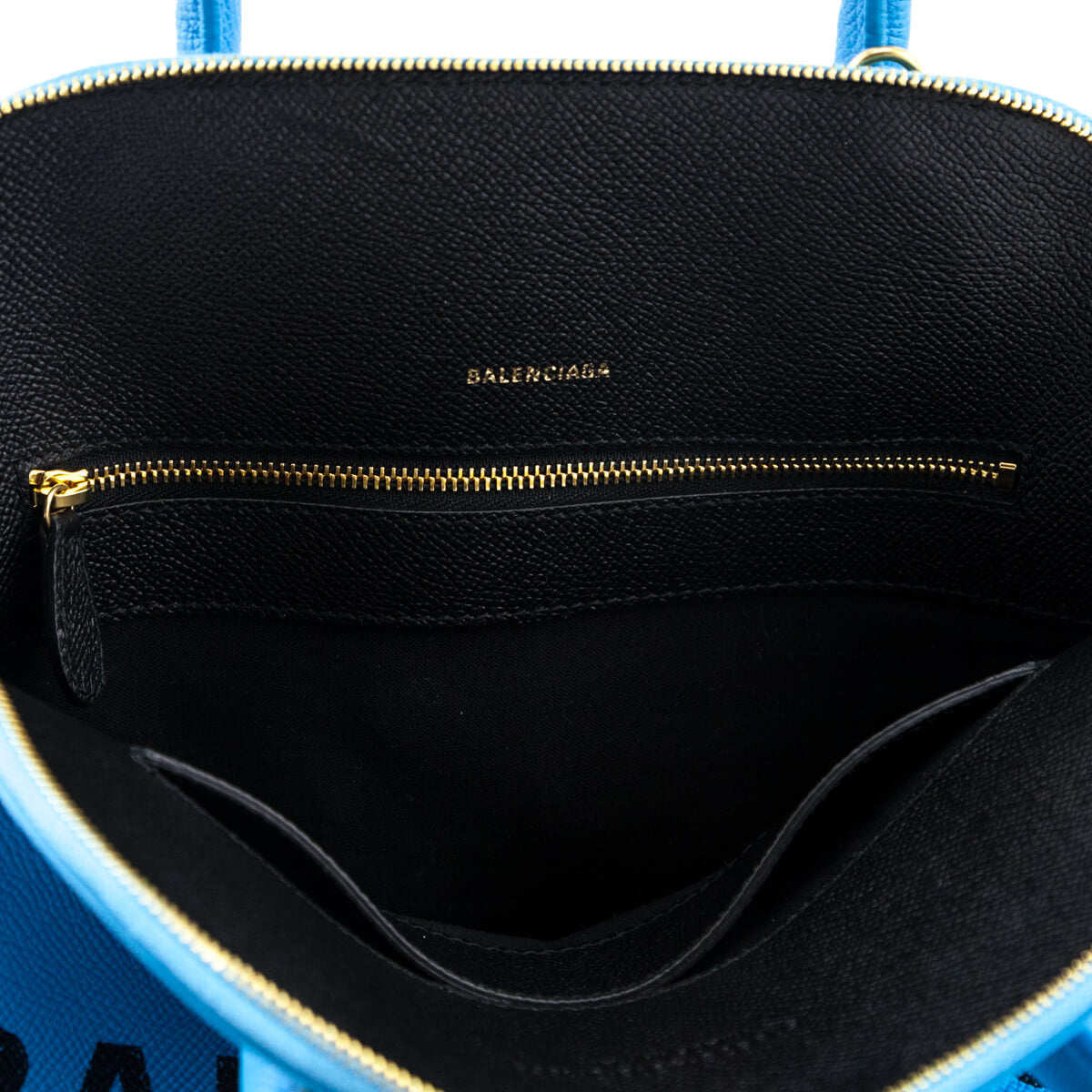Balenciaga Bleu Turquoise Grained Calfskin S Ville Top Handle Bag - Love that Bag etc - Preowned Authentic Designer Handbags & Preloved Fashions