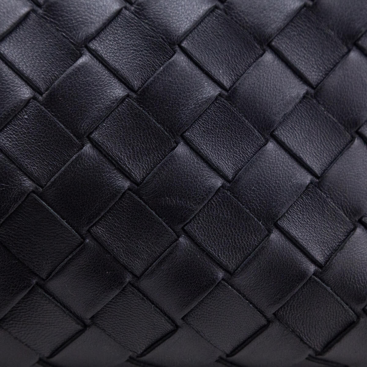 Bottega Veneta Black Nappa Calfskin Intrecciato Mini Loop Camera Bag - Love that Bag etc - Preowned Authentic Designer Handbags & Preloved Fashions