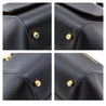 Bottega Veneta Black Textured Calfskin BV Angle Bag - Love that Bag etc - Preowned Authentic Designer Handbags & Preloved Fashions