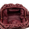Bottega Veneta Bordeaux Lambskin Intrecciato The Pouch Clutch - Love that Bag etc - Preowned Authentic Designer Handbags & Preloved Fashions