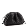 Bottega Veneta Black Intrecciato Nappa The Pouch 20 - Love that Bag etc - Preowned Authentic Designer Handbags & Preloved Fashions