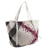 Burberry White Canvas Confetti Heart Medium Cantley Tote - Love that Bag etc - Preowned Authentic Designer Handbags & Preloved Fashions
