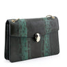 Bvlgari Green Karung Medium Serpenti Forever Flap Bag - Love that Bag etc - Preowned Authentic Designer Handbags & Preloved Fashions