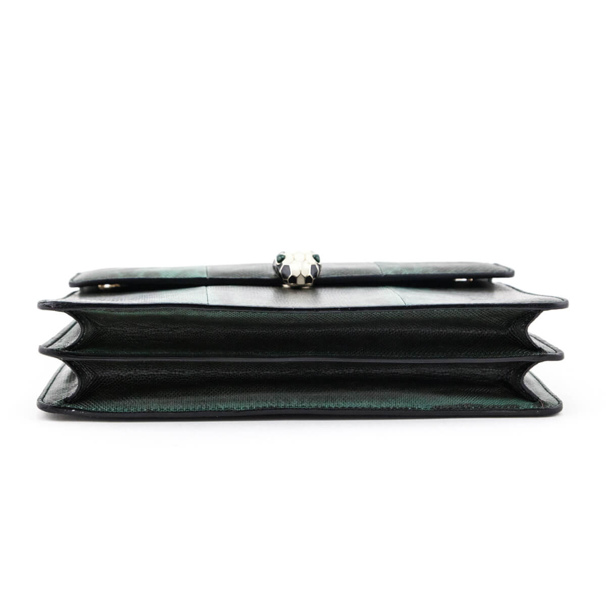 Bvlgari Green Karung Medium Serpenti Forever Flap Bag - Love that Bag etc - Preowned Authentic Designer Handbags & Preloved Fashions