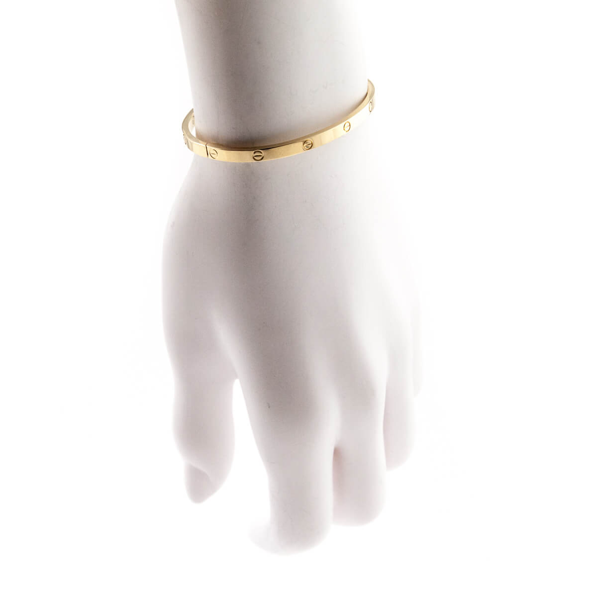 Cartier 18K Yellow Gold Small Love Bracelet - Love that Bag etc - Preowned Authentic Designer Handbags & Preloved Fashions