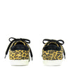 Celine Brown & Black Leather Triomphe Leopard Low Top Sneakers Size 7 | EU 37 - Love that Bag etc - Preowned Authentic Designer Handbags & Preloved Fashions