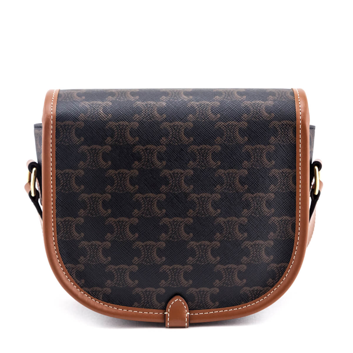 Celine Authenticated Folco Leather Handbag