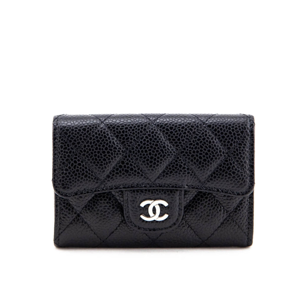 CHANEL so black zipped card holder ⭕️One available ⭕️ 黑扣拉鍊零錢卡包