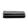 Chanel Black Quilted Lambskin Classic Wallet On Chain GHW - Love that Bag etc - Preowned Authentic Designer Handbags & Preloved Fashions