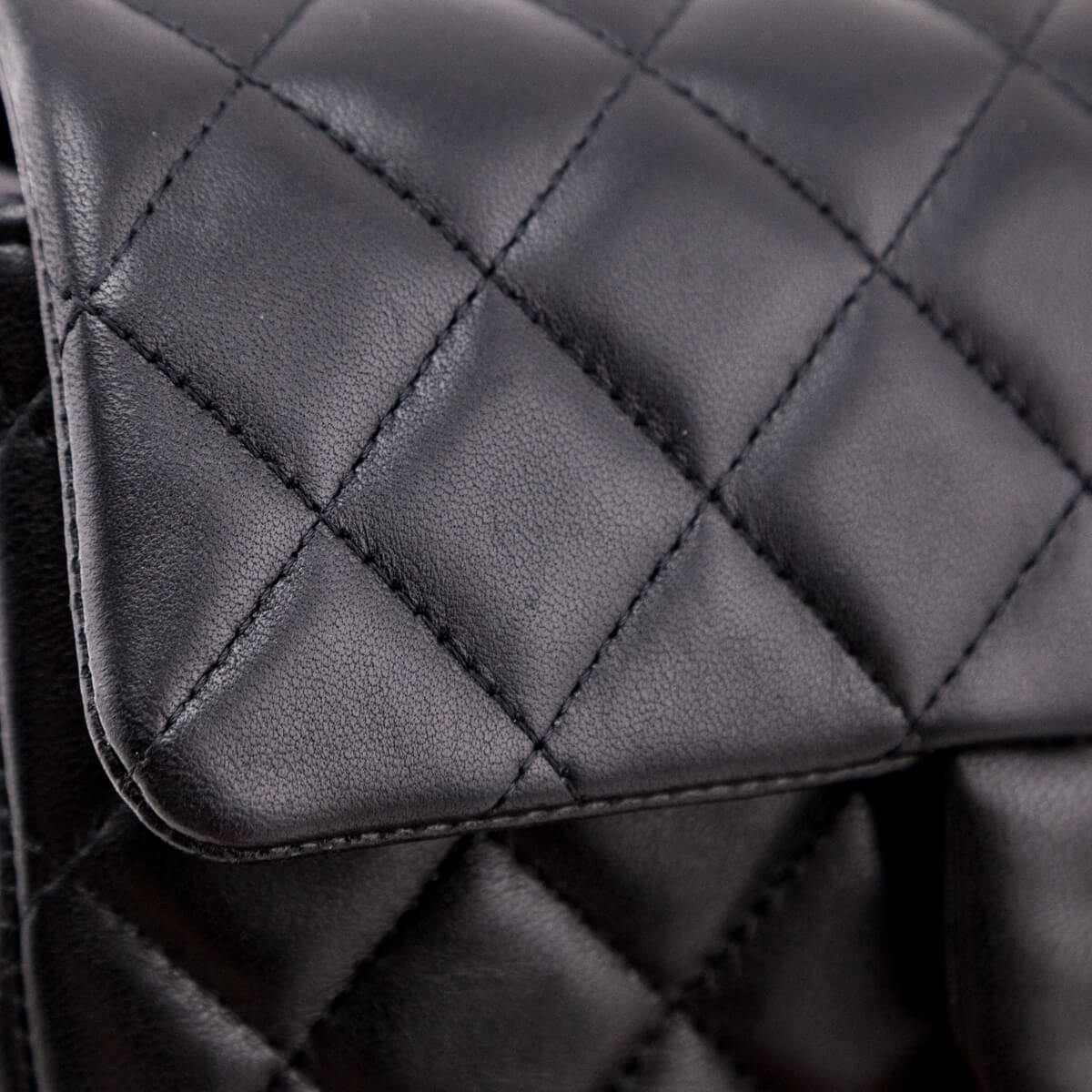 Chanel Black Quilted Lambskin Mini Classic Rectangle Flap Bag SHW - Love that Bag etc - Preowned Authentic Designer Handbags & Preloved Fashions