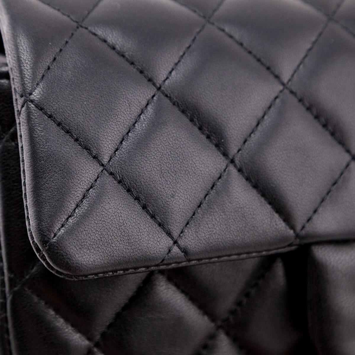 Chanel Black Quilted Lambskin Mini Classic Rectangle Flap Bag SHW – Love  that Bag etc - Preowned Designer Fashions
