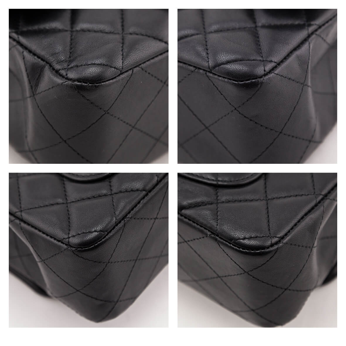 Chanel Black Quilted Lambskin Mini Classic Rectangle Flap Bag SHW - Love that Bag etc - Preowned Authentic Designer Handbags & Preloved Fashions