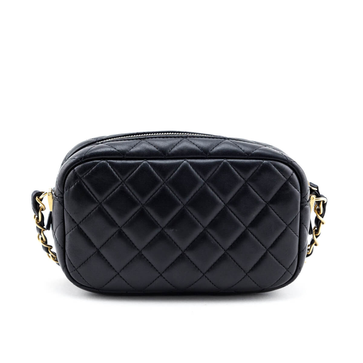 Chanel Black Quilted Lambskin Small Timeless Camera Case - Love that Bag etc - Preowned Authentic Designer Handbags & Preloved Fashions