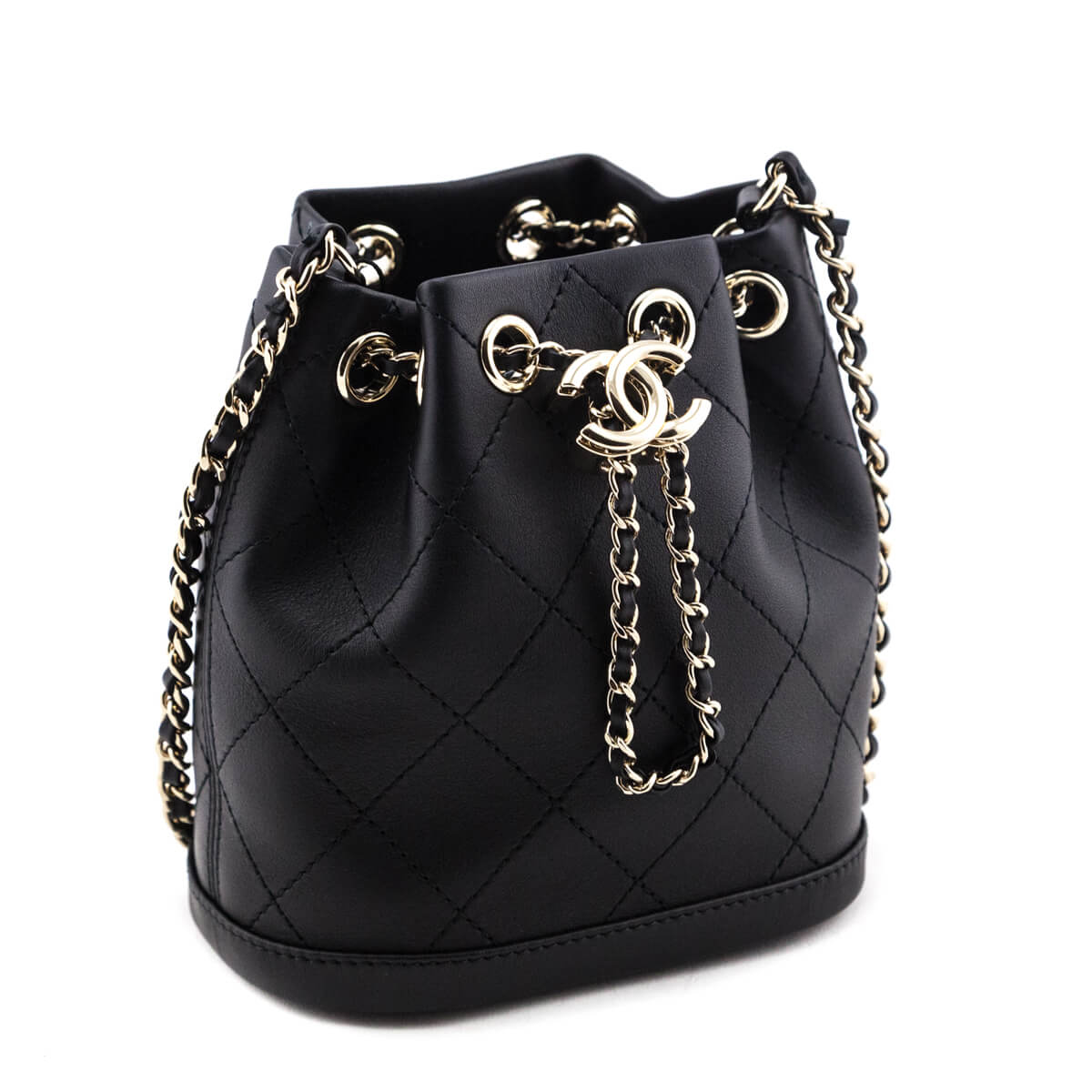 Chanel Mini Drawstring Bag