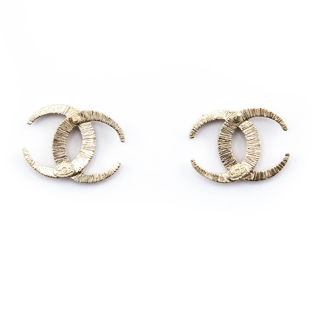 Chanel CC Strass Stud Earrings - Love that Bag etc - Preowned Authentic Designer Handbags & Preloved Fashions