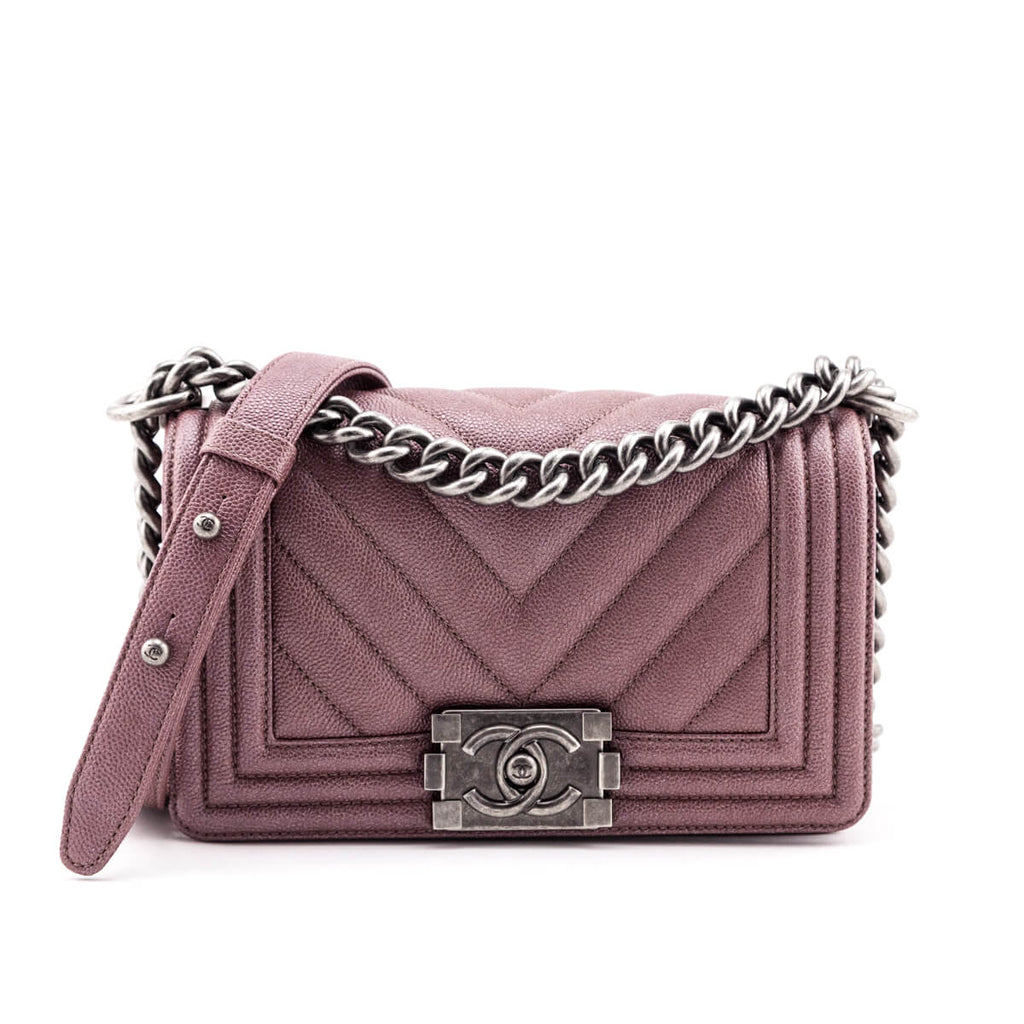 Chanel vynil lipstick accordion tote pink. Fuschia Patent leather
