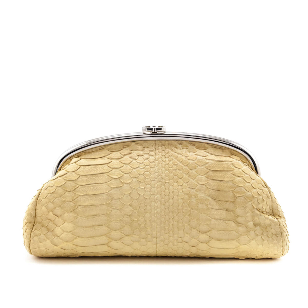Chanel White Flap Bag Golden Strip Grained Calfskin Gold Hardware – Coco  Approved Studio