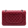 Chanel Red Quilted Caviar Classic Medium Double Flap Bag - Love that Bag etc - Preowned Authentic Designer Handbags & Preloved Fashions