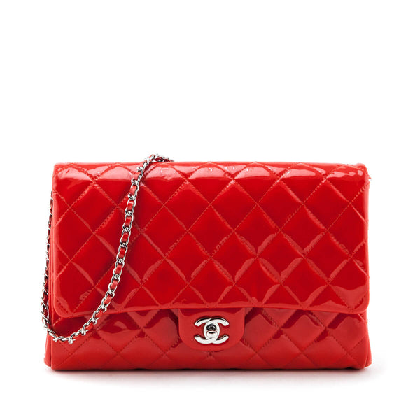 Chanel Quilted Calfskin Gabrielle Clutch On Chain Light Pink - THE PURSE  AFFAIR