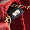 Chanel Red Shiny Calfskin & Quilted Goatskin Small Coco Curve Messenger Flap Bag - Love that Bag etc - Preowned Authentic Designer Handbags & Preloved Fashions