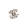 Chanel Silver Strass CC Stud Earrings - Love that Bag etc - Preowned Authentic Designer Handbags & Preloved Fashions