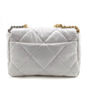 Chanel White Quilted Goatskin Chanel 19 Large Flap Bag - Love that Bag etc - Preowned Authentic Designer Handbags & Preloved Fashions