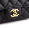 Chanel Black Quilted Caviar Mini Square Flap Bag - Love that Bag etc - Preowned Authentic Designer Handbags & Preloved Fashions